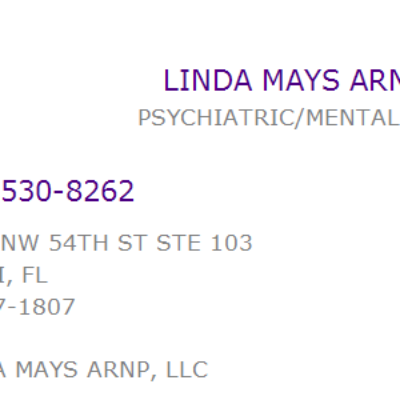 Dr. Linda Mays, Nurse Practitioner
